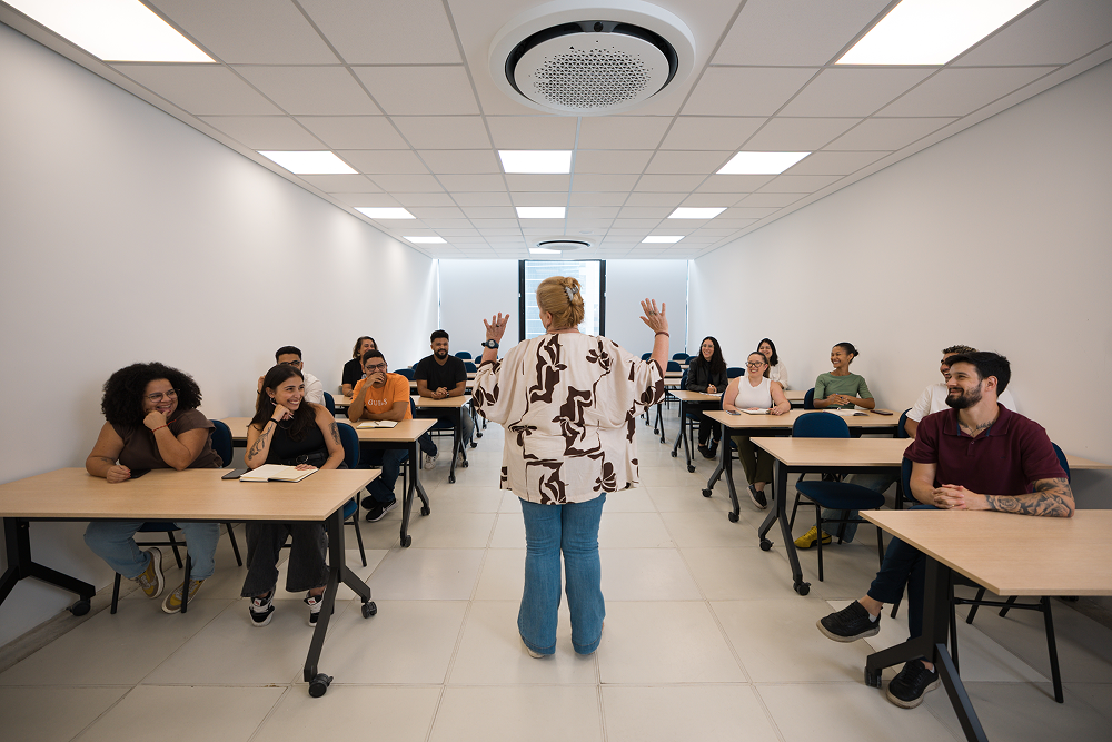 Atividade acadêmica na Faculdade Cásper Líbero