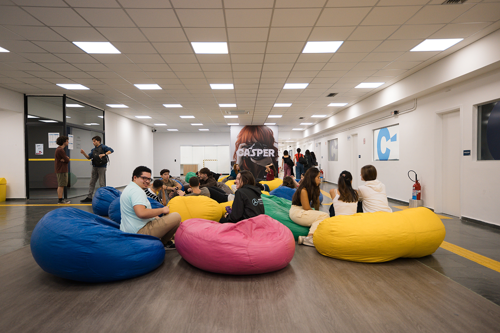 Atividade acadêmica na Faculdade Cásper Líbero