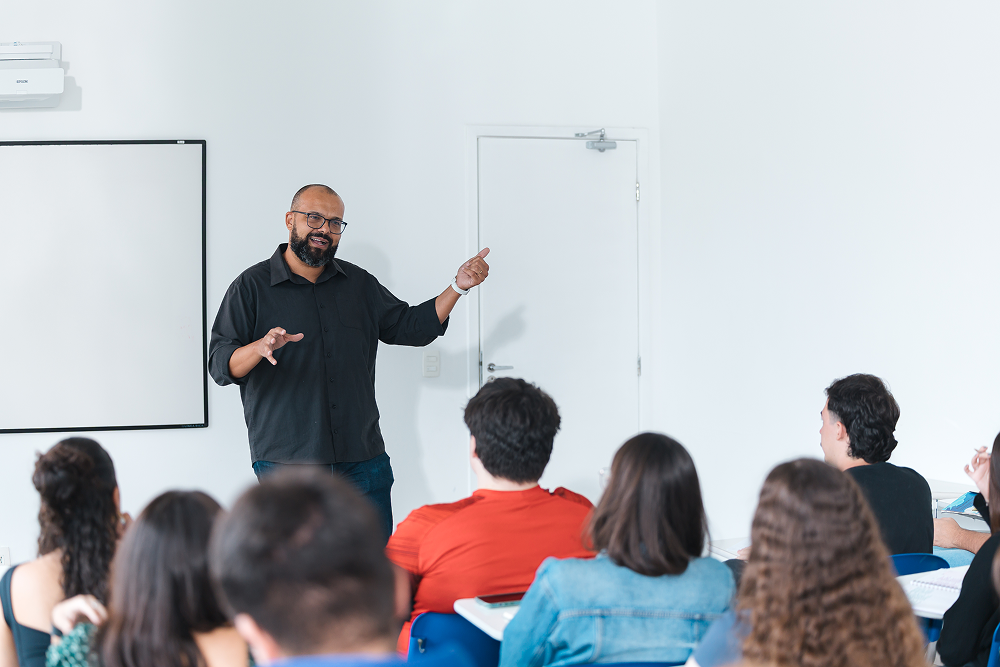 Atividade acadêmica na Faculdade Cásper Líbero