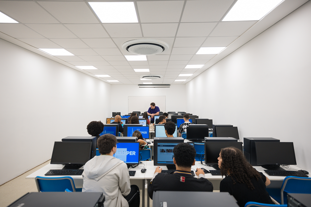 Laboratório da Faculdade Cásper Líbero